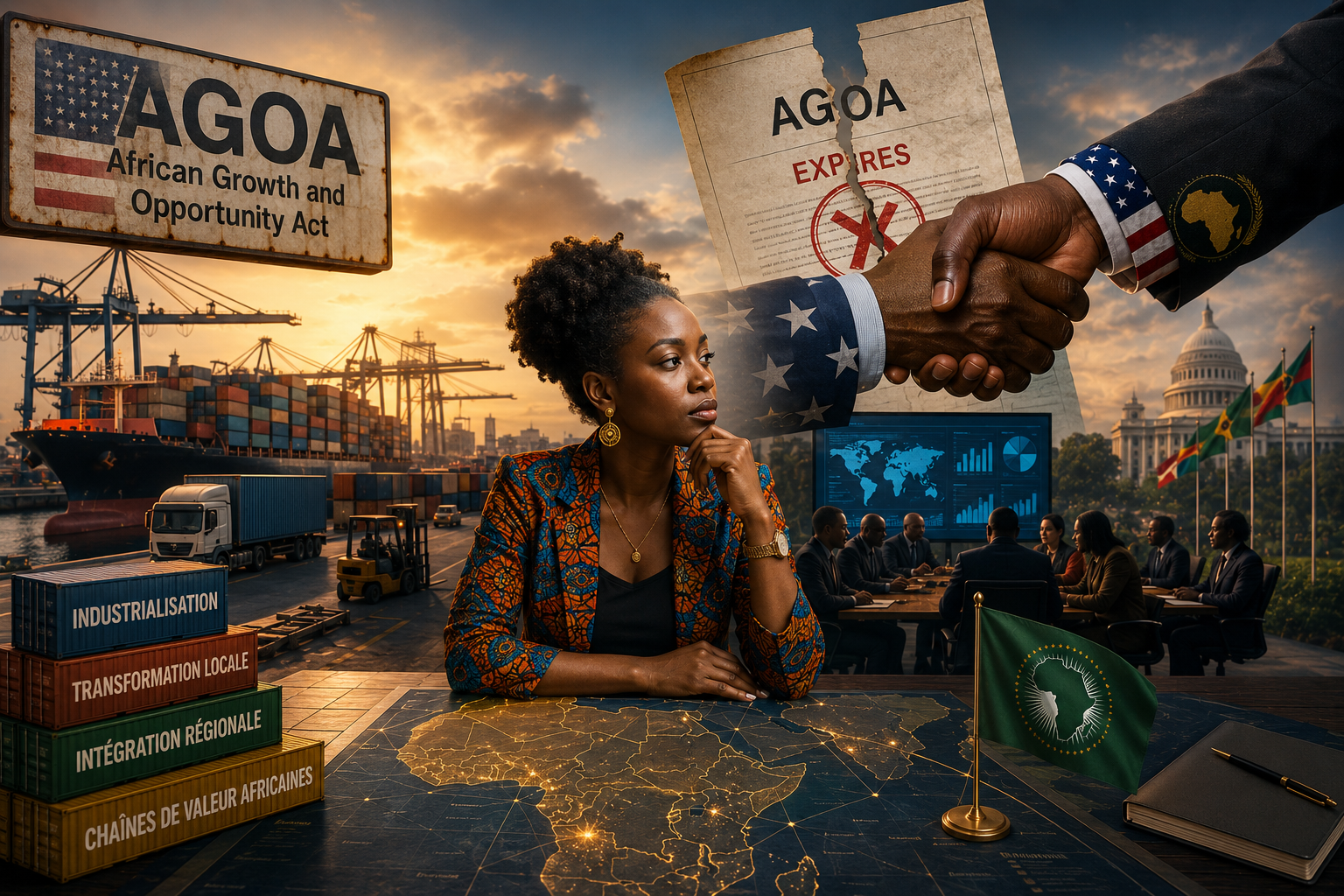 Le textile africain après l&rsquo;AGOA : Entre dépendance commerciale, paradoxe de la valeur et recompositions inachevées